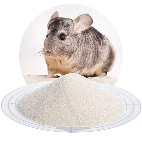 Schicker Mineral Chinchillasand beige 0,1-0,3 mm 25 kg Badesand hochrein, samtweich, Fellpflege, gerundeter Sand, mehrfach gewaschen und gesiebt, keimfrei, geeignet für viele Kleintiere von Schicker Mineral