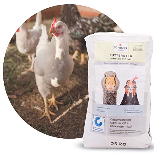 Schicker Mineral Geflügel-Futterkalk 0-2,0 mm 25 kg, kohlensaurer Futterkalk Schicker Mineral Geflügel-Futterkalk 0-2,0 mm 25 kg, kohlensaurer Futterkalk von Schicker Mineral