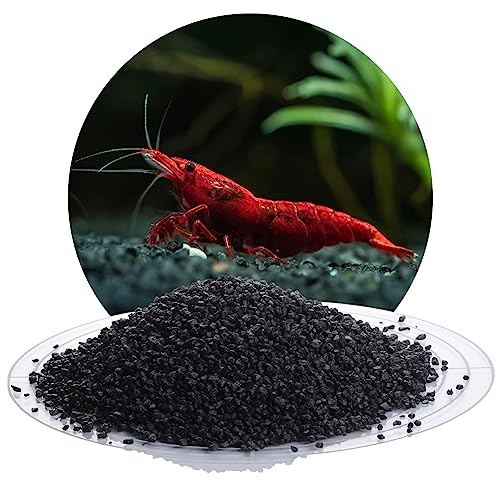 Schicker Mineral Anthraziter Aquariumsand Aquariumkies 2-3 mm, 5 kg Sack, farbecht, Salzwasser und Süßwasser geeignet, kantengerundet, (2,0-3,0 mm) von Schicker Mineral