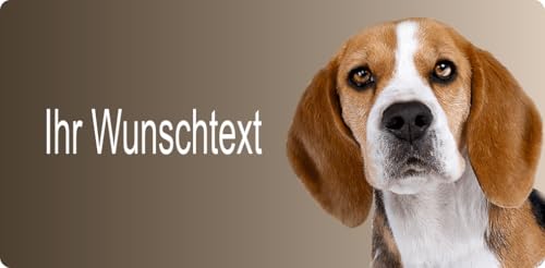 Schilderfeuerwehr Hundeschilder Beagle selbst gestalten und Bedrucken ✓ Hundewarnschilder ✓ Hinweisschild ✓ Verbotsschild von Schilderfeuerwehr