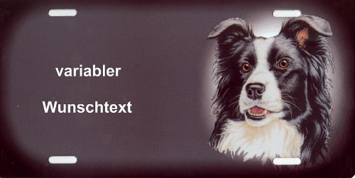 Schilderfeuerwehr Hundeschilder Border Collie selbst gestalten und Bedrucken ✓ Hundewarnschilder ✓ Hinweisschild ✓ Verbotsschild von Schilderfeuerwehr