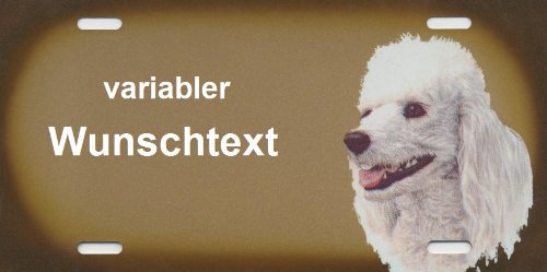 Schilderfeuerwehr Hundeschilder Pudel selbst gestalten und Bedrucken ✓ Hundewarnschilder ✓ Hinweisschild ✓ Verbotsschild von Schilderfeuerwehr