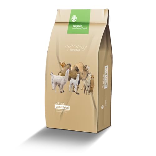 Camel Food Basic, Ergänzungsfutter für Trampeltiere, Dromedare, Lamas, Alpakas und andere Grasfresser, Zootierfutter, 5 mm pelletiert, 25 kg von Schkade Landhandel GmbH