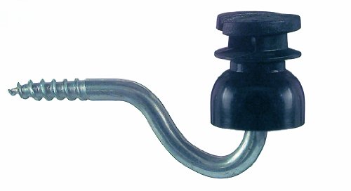 Schlitz Isolator für Weidezaun, Typ S 161 - 25er Beutel / schwarz von Schlitz Isolator