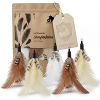 Schlitzohr Katzenangel Federanhänger Straußenfedern 5x - extrem stabil & langlebig Schlitzohr Katzenangel Federanhänger Straußenfedern 5x - extrem stabil & langlebig von Schlitzohr