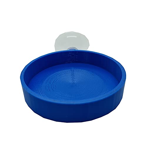 Futter-Schale mit Saugnapf Garnelen Futter Sticks (blau) von Schmitt Aquaristik