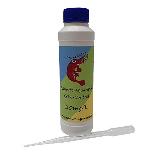 Schmitt Aquaristik CO2 Testflüssigkeit 20mg/L (250mL) / Indikatorlösung für Dauertest, Dropchecker, Messlösung Schmitt Aquaristik CO2 Testflüssigkeit 20mg/L (250mL) / Indikatorlösung für Dauertest, Dropchecker, Messlösung von Schmitt Aquaristik
