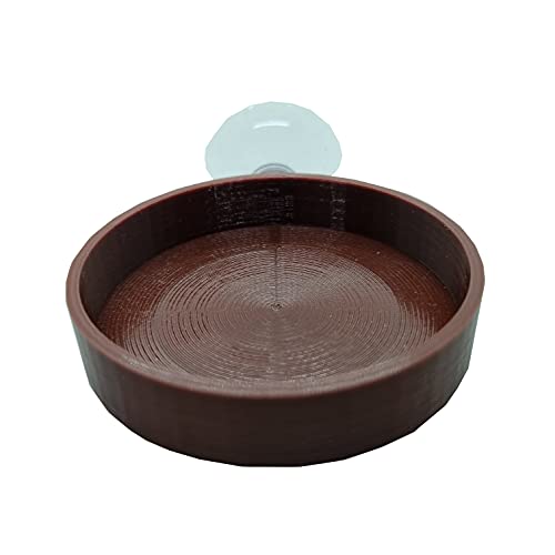 Schmitt Aquaristik Futter-Schale mit Saugnapf Garnelen Futter Sticks (braun) von Schmitt Aquaristik