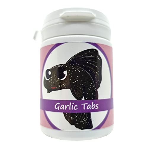 Schmitt Aquaristik Futter-Tabletten Garlic 75ml, Knoblauch Tabs, Futter für Garnelen, Krebse, Welse und Schnecken von Schmitt Aquaristik