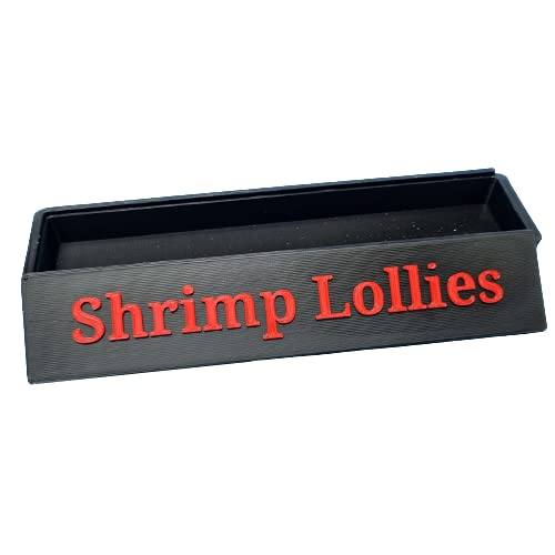 Shrimp-Lollies Box zur Aufbewahrung von Shrimp Lollies/Garnelen Futter/schwarz von Schmitt Aquaristik