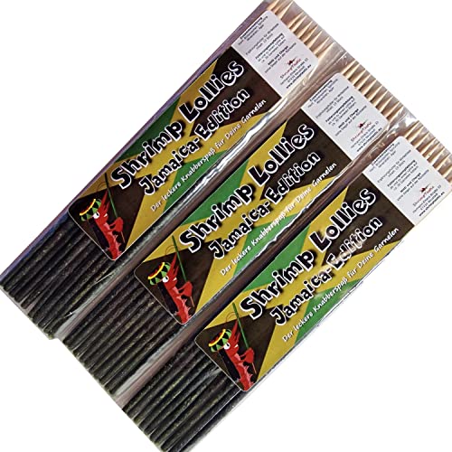 Shrimp-Lollies Jamaica-Edition (3x10 Stück) / Garnelen Lollies Futter Sticks Futterstangen von Schmitt Aquaristik