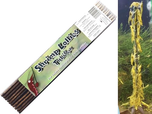 Shrimp Lollies Tubifex/Futter Garnelen Lollies Lutscher Sticks Stangen von Schmitt Aquaristik
