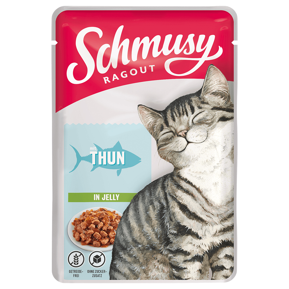 Schmusy Ragout in Jelly 22 x 100 g - Thunfisch Schmusy Ragout in Jelly 22 x 100 g - Thunfisch von Schmusy
