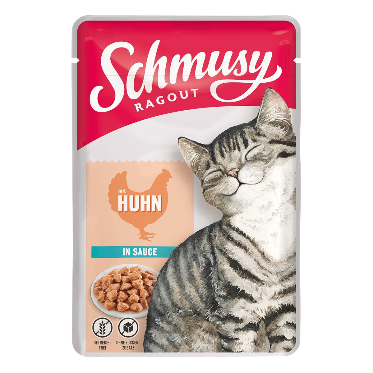 Schmusy Ragout mit Huhn in Sauce 22x100g von Schmusy