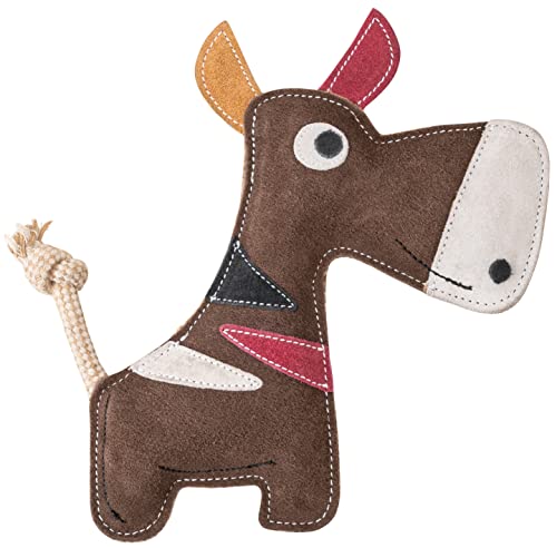 Schnüffelfreunde Hundespielzeug - Zerrspielzeug Karl - Bulle mit Zerrseil - Spielzeug für Hunde aus Leder Schnüffelfreunde Hundespielzeug - Zerrspielzeug Karl - Bulle mit Zerrseil - Spielzeug für Hunde aus Leder von Schnüffelfreunde