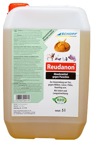 Schopf Hygiene® Reudanon - Repellentmittel gegen Ungeziefer am Tier, 5 Lite von Schopf Hygiene