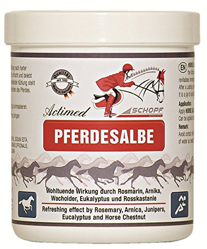 SCHOPF 301170 Actimed, Pferdebalsam, Entspannung nach sportlicher Tätigkeit für Tier und Mensch, 500 ml SCHOPF 301170 Actimed, Pferdebalsam, Entspannung nach sportlicher Tätigkeit für Tier und Mensch, 500 ml von SCHOPF