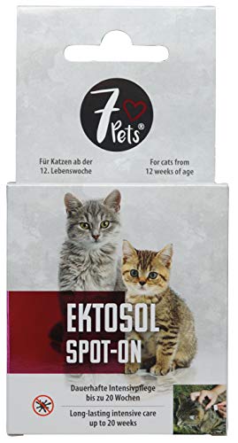 Schopf 310112 Ektosol Tropfen, Parasitenbekämpfung für Katzen, 10 ml von Schopf