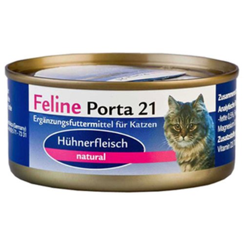 Feline Porta 21 | Hühnerfleisch pur |24 x 90 g von Porta