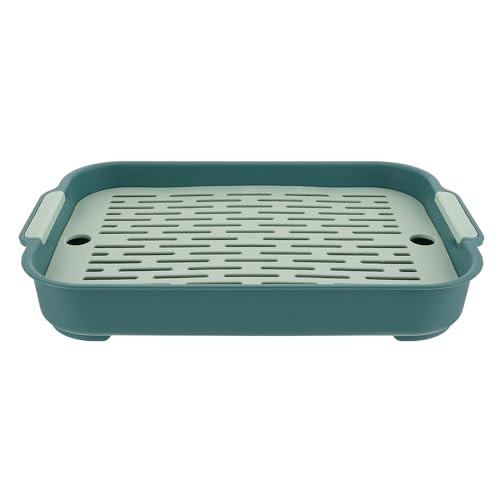 Scicalife Rabbit Litter Box, Rectangular Hamster Toilet Litter Bedding Box Pet Pan for Bunny Guinea Chinchilla Ferret Scicalife Rabbit Litter Box, Rectangular Hamster Toilet Litter Bedding Box Pet Pan for Bunny Guinea Chinchilla Ferret von Scicalife
