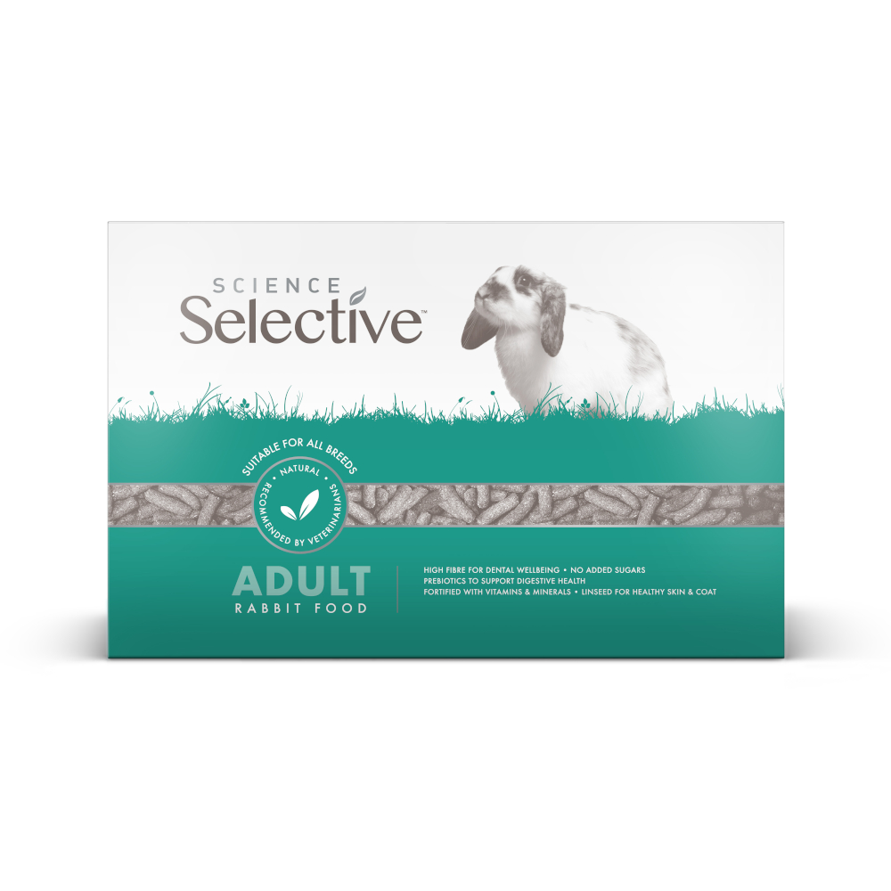 1,5 kg / 3 kg / 9 kg Science Selective zum Sonderpreis! - 9 kg Adult Kaninchenfutter von Science Selective