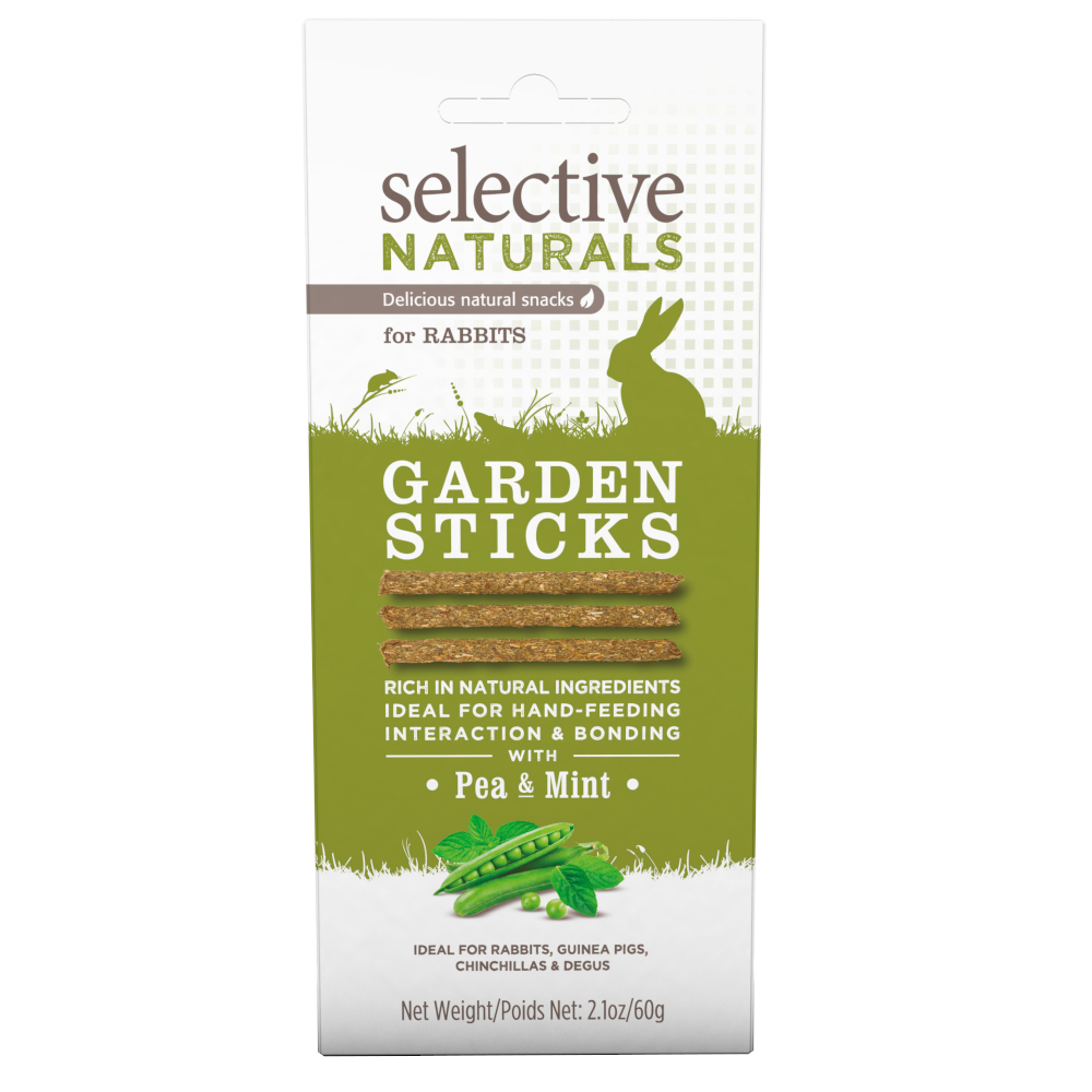 Selective Naturals Garden Sticks für Kaninchen - 60 g Selective Naturals Garden Sticks für Kaninchen - 60 g von Science Selective
