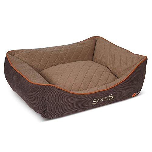 Scruffs 677236 Hunde Thermal Box Bett, S, braun von Scruffs