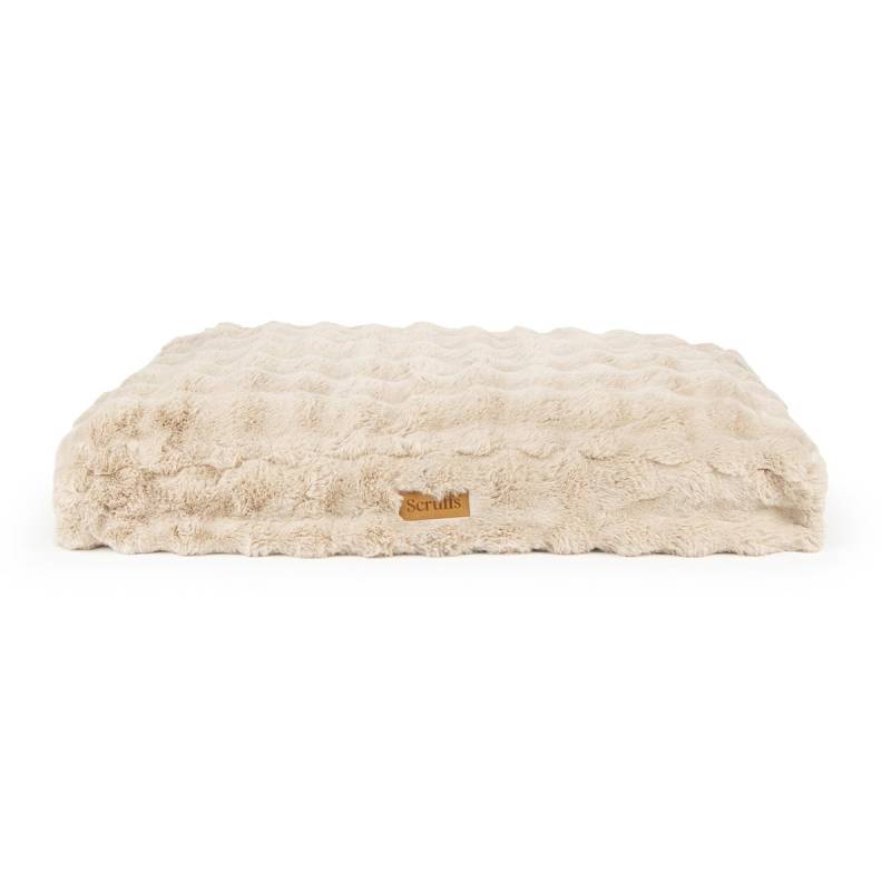 Scruffs Alpine Hundekissen Champagne 100x70 cm von Scruffs