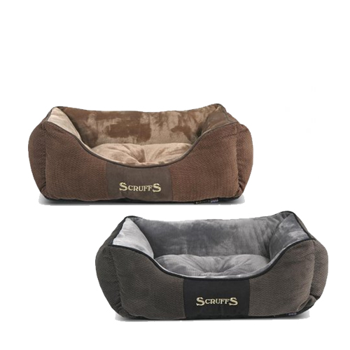 Scruffs Chester Box Bed - Chocolate (Braun) - L von Scruffs