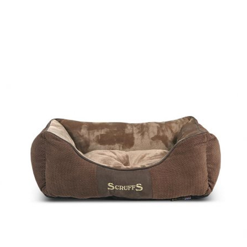 Scruffs Chester Box Bed - Chocolate (Braun) - XL von Scruffs