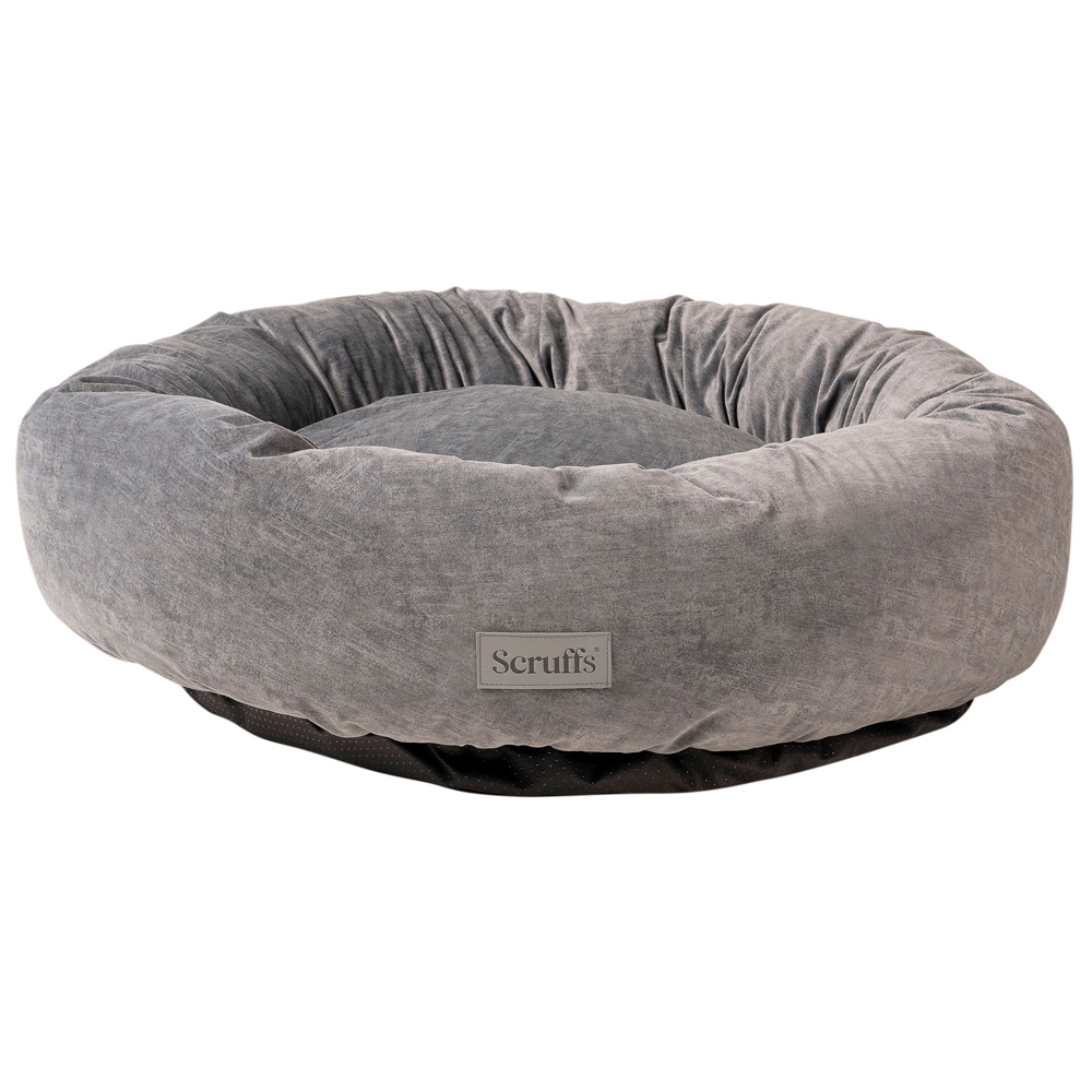 Scruffs Hundekissen Oslo Ring Bed grau, Gr. XL, Außenmaße: ca. 76 cm von Scruffs