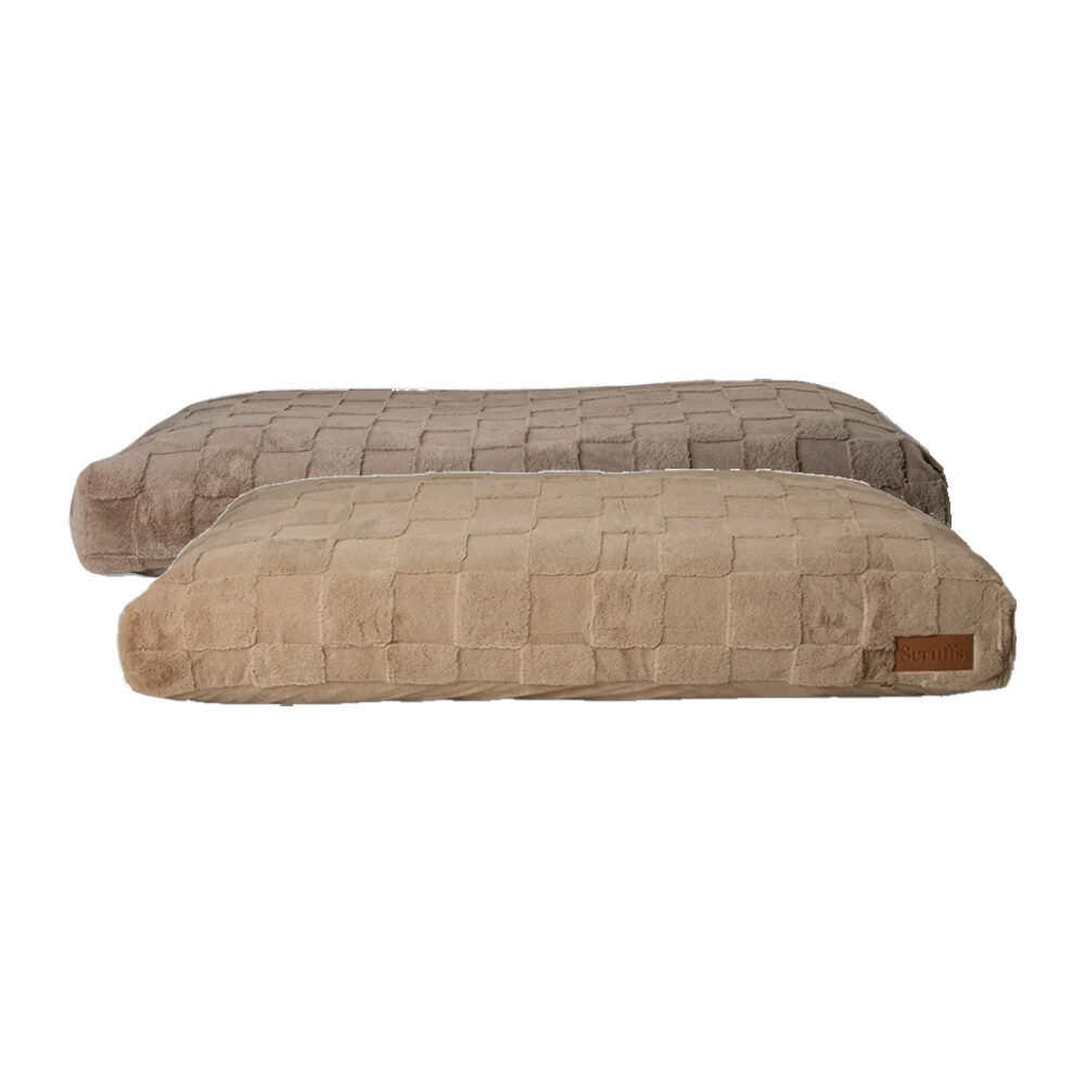 Scruffs Oxford Orthopädisches Hundekissen - Tan - L von Scruffs
