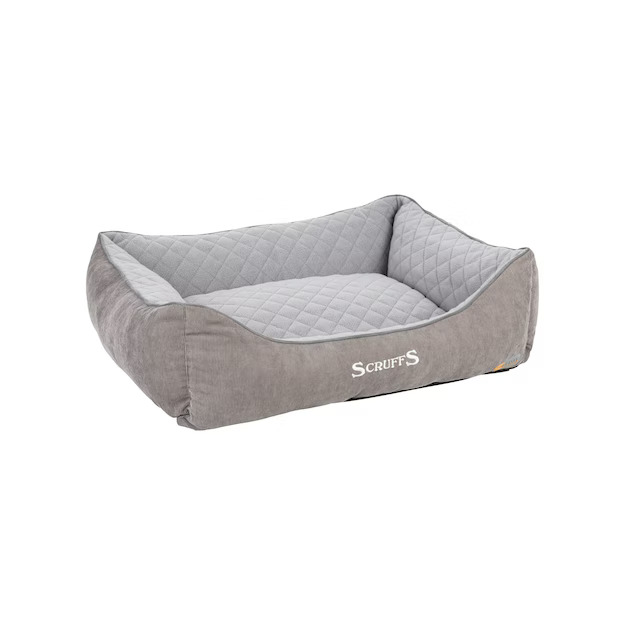 Scruffs Thermal Box Bed - S - 50 x 40 cm - Grau von Scruffs