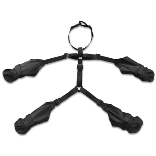 Sctecoau Hundestiefel, Hundeschuhe, Wasserdicht, Verstellbar, Atmungsaktive Hundestiefel für Haustiere, für Spaziergänge im Freien, Schützt, Einfache Installation, L Sctecoau Hundestiefel, Hundeschuhe, Wasserdicht, Verstellbar, Atmungsaktive Hundestiefel für Haustiere, für Spaziergänge im Freien, Schützt, Einfache Installation, L von Sctecoau