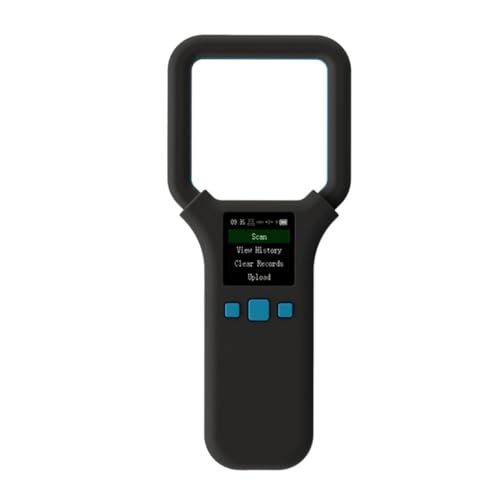Sctecoau RFID-Lesegerät für Tiere, 134,2 KHz/125 kHz, Haustier-ID-Scanner, Tiermarkenleser, Bluetooth-Handheld-Miniscanner für Hunde, Katzen, Pferde, B Sctecoau RFID-Lesegerät für Tiere, 134,2 KHz/125 kHz, Haustier-ID-Scanner, Tiermarkenleser, Bluetooth-Handheld-Miniscanner für Hunde, Katzen, Pferde, B von Sctecoau