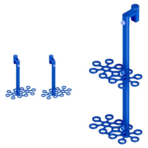 Sea 3D 2 Stück Frag Rack Blau Halter für Korallenableger für 26 Ablegersteine von Sea 3D
