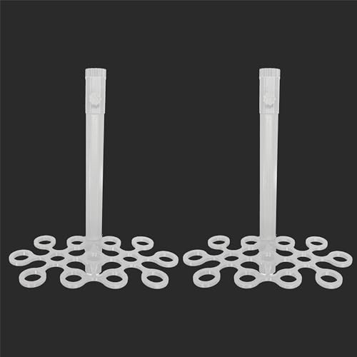 Sea 3D 2 Stück Frag Rack Weiss Halter für Korallenableger für 26 Ablegersteine von Sea 3D