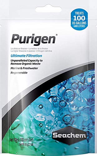 Seachem Purigen Ultimate Filtration Marine Freshwater 100ml 3.4oz - 2 Pack von Seachem
