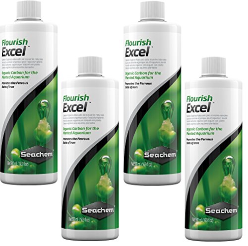 Hogdseirrs Pets-N-Us Seachem Flourish Excel 500 ml Flaschen (4 Pack) von Seachem