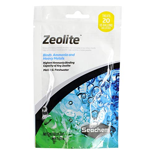 SEACHEM Zeolite Wasserbehandlungen für Aquarien, 100 ml, Beutel SEACHEM Zeolite Wasserbehandlungen für Aquarien, 100 ml, Beutel von Seachem