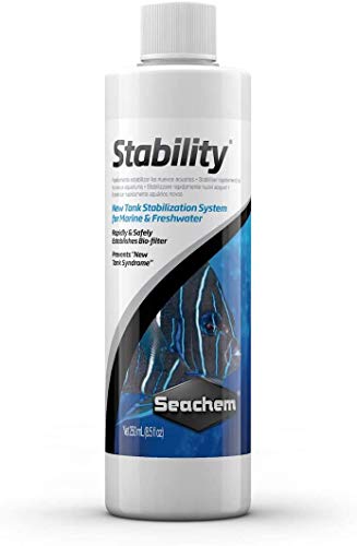 Seachem (3 Pack) Stability New Tank Stabilization System for Aquariums 8.5-Oz. von Seachem
