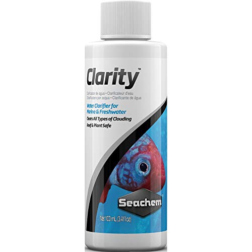 Seachem Clarity Wasserklärer, 100 ml, Mehrfarbig, 145, 100 ml (1er Pack) von Seachem