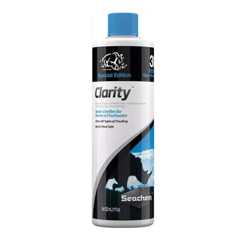 Seachem Clarity Wasserklärer für Aquarien, 325 ml (+30 %) von Seachem