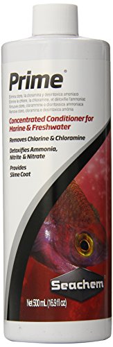Seachem Laboratories Inc Prime Bio-Konditionierer für Süß- und Marinewasser, 500 ml Seachem Laboratories Inc Prime Bio-Konditionierer für Süß- und Marinewasser, 500 ml von Seachem