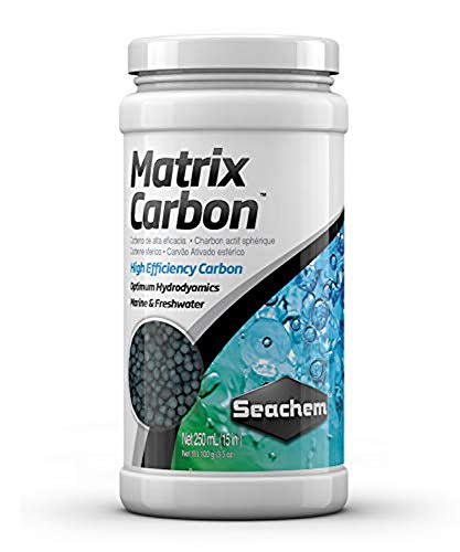 Seachem Hochleistungs-Kugelkohle für Meer-und Süßwasser Matrix Carbon Schwarz 500 ml (1er Pack) von Seachem
