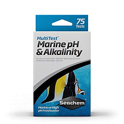 Seachem MultiTest Marine pH & Alkalinität, 75 Tests von Seachem