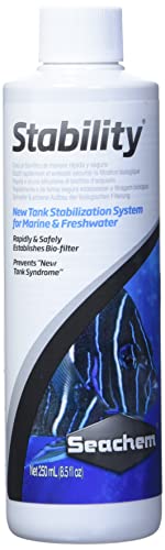 Seachem Stabilitätswasseraufbereitung Stability Tank Stabilization System 250 ml (1er Pack) von Seachem