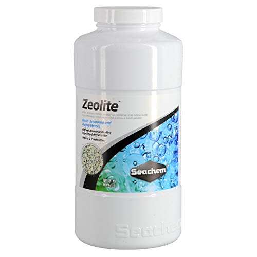 Seachem Zeolith Marine & Süßwasser Bindemittel, Ammoniak & Schwermetalle, 1 l von Seachem