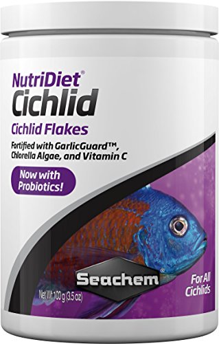 Seachem nutridiet ZWERGBUNTBARSCH Flocken, 100 g/3.5 oz von Seachem