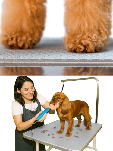 Seagull Mehrzweck Pflegematte für Haustiere 60×90 cm | Antirutschmatte für Hunde & Katzen, weich & rutschfest | Hundebadematte & Anti-Ermüdungsmatte für Pflege, Tierarzt & Salon, Hellgrau Seagull Mehrzweck Pflegematte für Haustiere 60×90 cm | Antirutschmatte für Hunde & Katzen, weich & rutschfest | Hundebadematte & Anti-Ermüdungsmatte für Pflege, Tierarzt & Salon, Hellgrau von Seagull